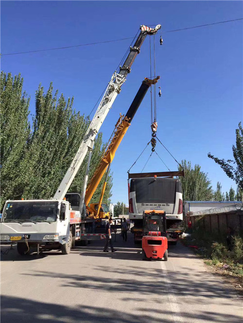 肥西县港口集装箱搬运案例